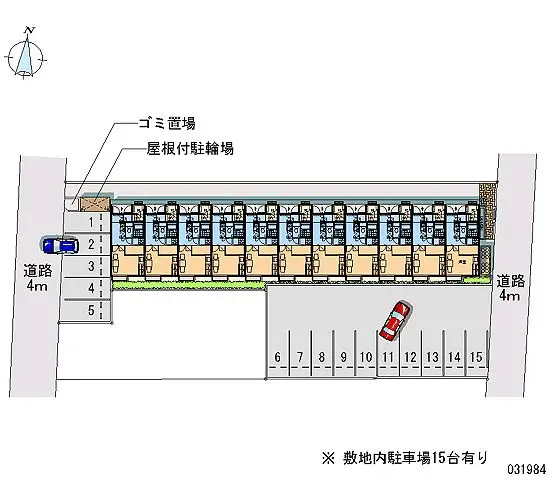 ★手数料０円★磐田市豊岡　月極駐車場（LP）